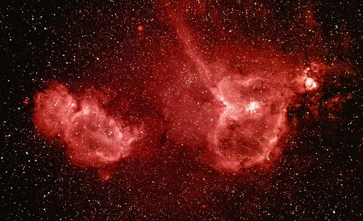 Heart and Soul Nebulae