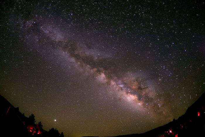 Milky Way over Texas Star Party